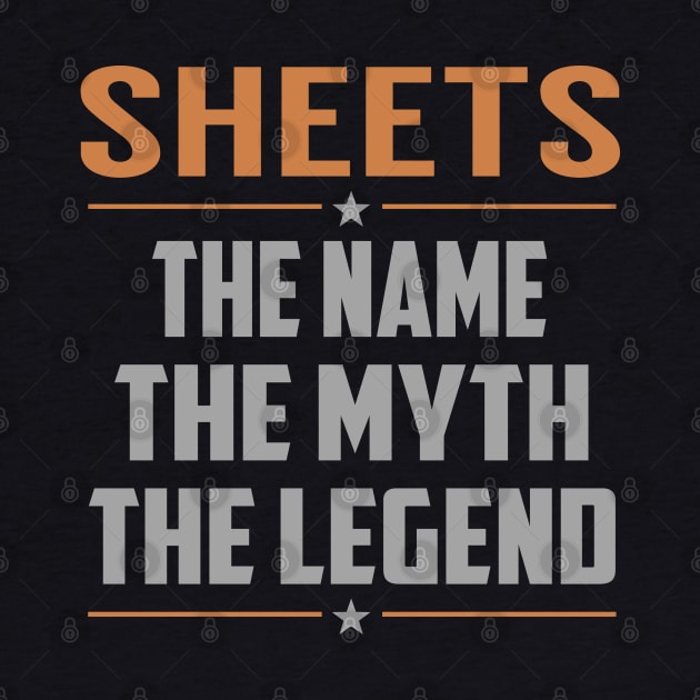 SHEETS The Name The Myth The Legend by YadiraKauffmannkq